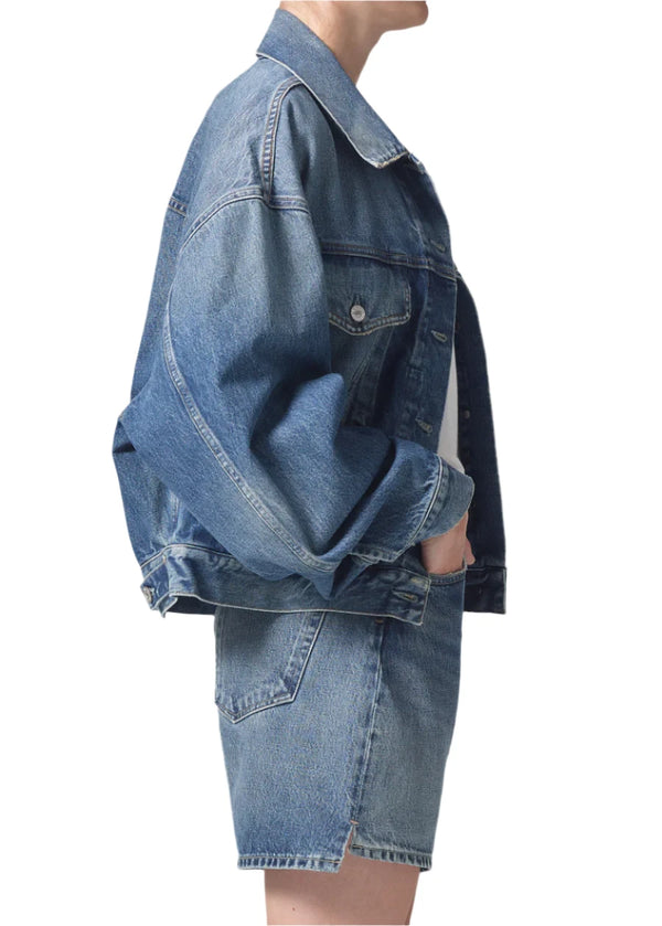 Quira Puff Denim Jacket