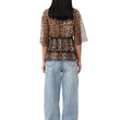 Load image into Gallery viewer, Pleated Georgette V-Neck Blouse