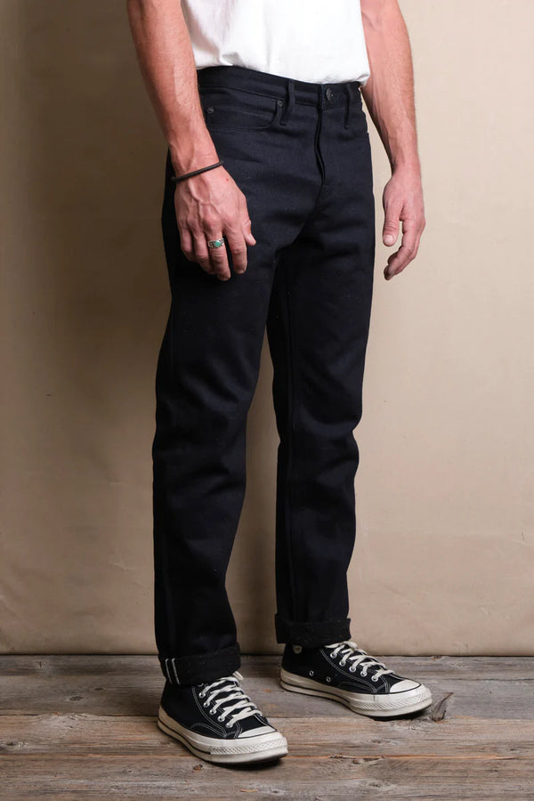 Portola Classic Taper 14oz Raw Fleck