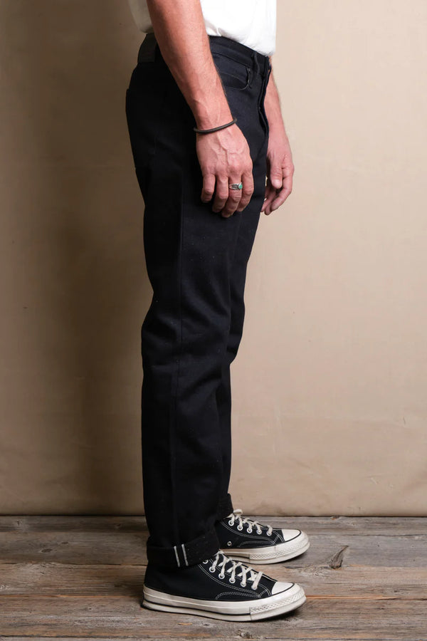 Portola Classic Taper 14oz Raw Fleck