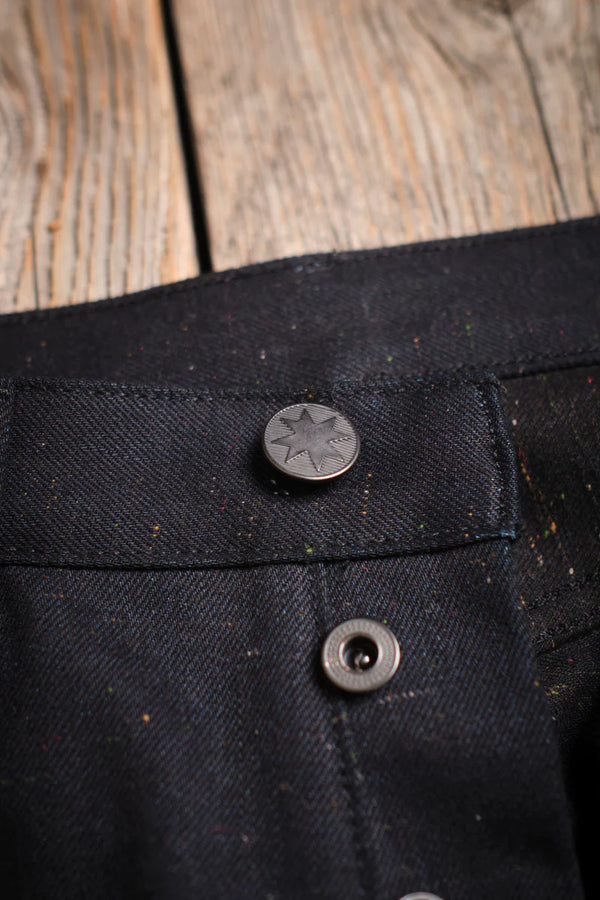 Portola Classic Taper 14oz Raw Fleck