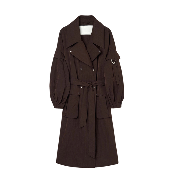Nylon Trench Coat 9276