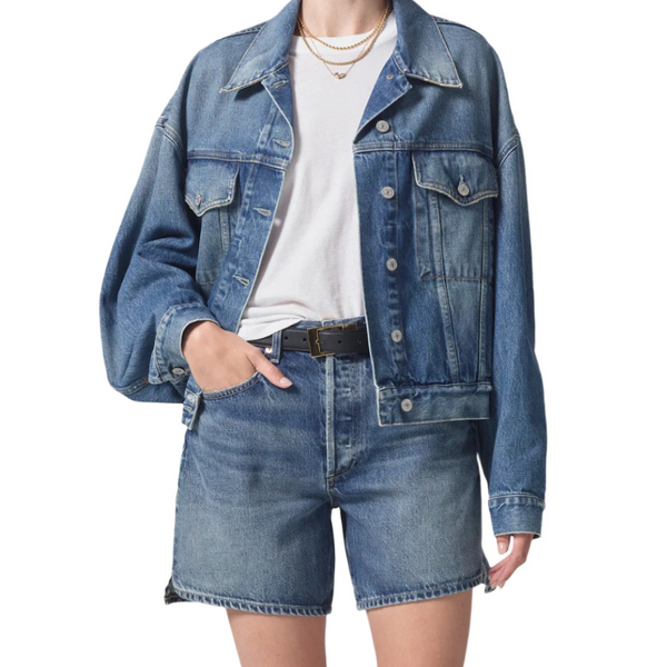 Quira Puff Denim Jacket