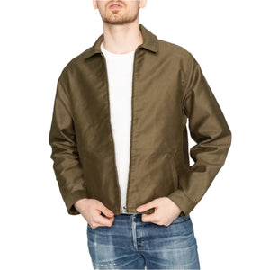 Brushed Jungle Cloth Zip Jacket