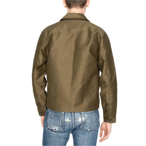 Brushed Jungle Cloth Zip Jacket