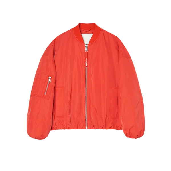 Memory Nylon Bomber Jacket