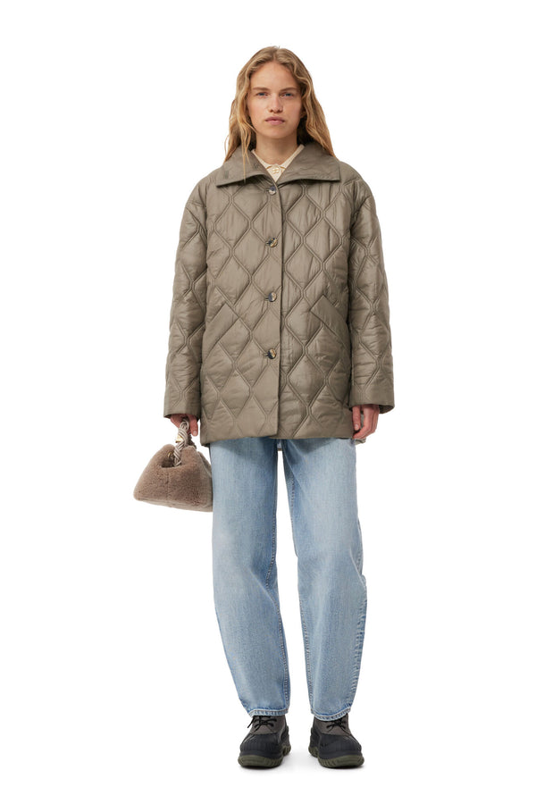 Shiny Quilt Jacket