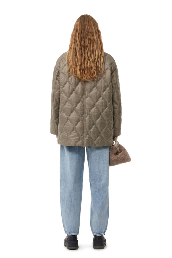 Shiny Quilt Jacket
