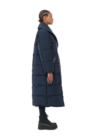 Mix Puffer Oversized Coat