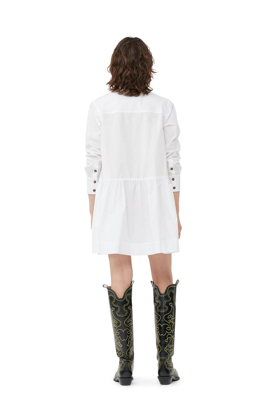 Cotton Poplin Shirt Dress