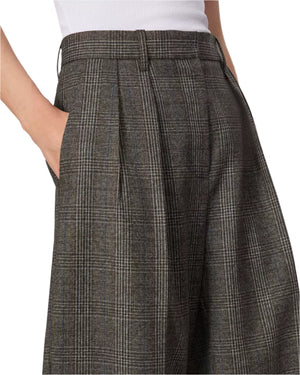 Francine Italian Plaid Pant