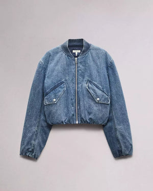 Maggie Cropped Bomber