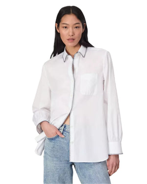 Maxine Blanket Stitch Shirt