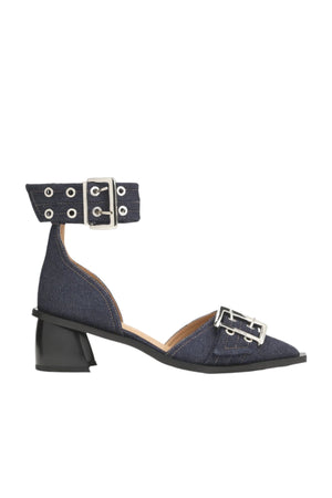 Feminine Buckle Pump