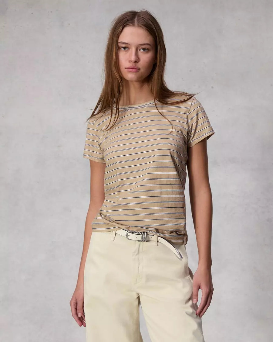 The Slub Stripe Tee