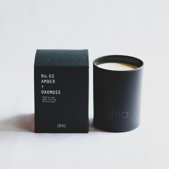 No.2 Amber + Oakmoss Candle