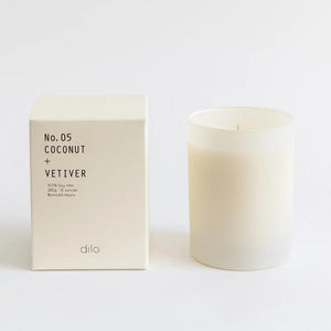 No.5 Coconut + Vetiver Candle