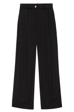 Silky Pleated Trouser